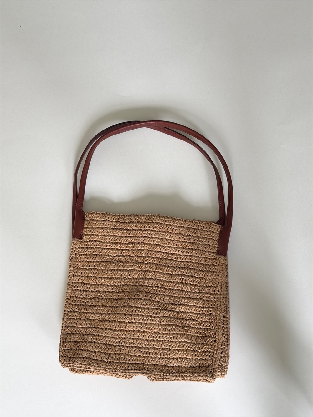 NWT J.Crew Large handknotted packable tote bag - Picture 5 of 11